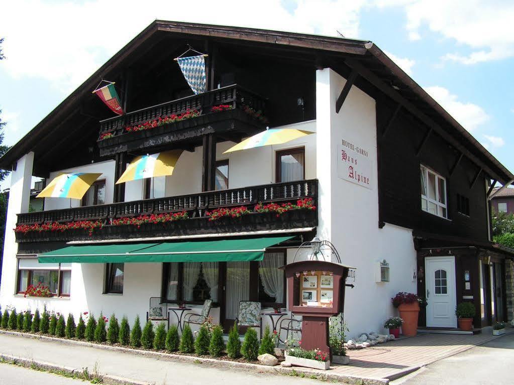 Hotel Garni Haus Alpine - Chiemgau Karte Inkl Ruhpolding Ngoại thất bức ảnh