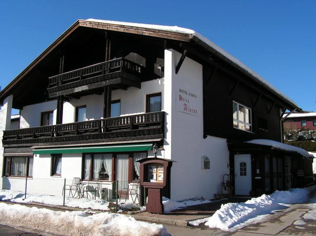 Hotel Garni Haus Alpine - Chiemgau Karte Inkl Ruhpolding Ngoại thất bức ảnh